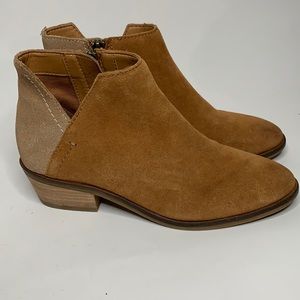 Frye and Co Caden colorblock booties SZ.7 boots